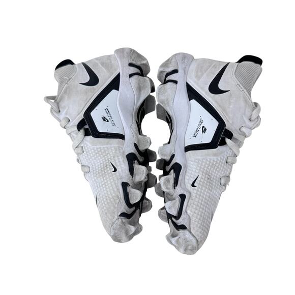 Nike Alpha Menace 3 Shark Football‎ Cleats Men's 13C White Fast Flex CV0581-100 - Picture 7 of 9
